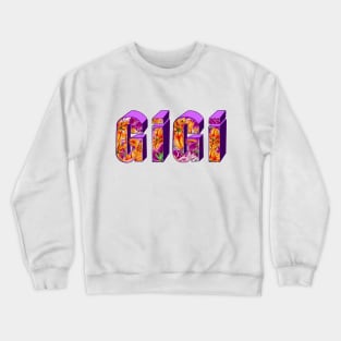 Top 10 best personalised gifts 2022  - Gigi - personalised,personalized custom name with flowers Crewneck Sweatshirt